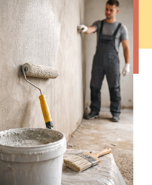 Нанесение бетоноконтакта на стены в Видном от 4347 руб. быстро и недорого | ОТДЕЛОЧНИК-Вдн