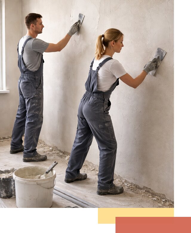 Штукатурка стен под обои в Видном профессионально и быстро