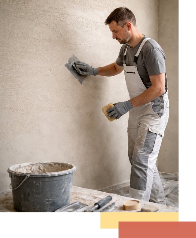 Декоративная штукатурка травертин в Видном для стен и потолков