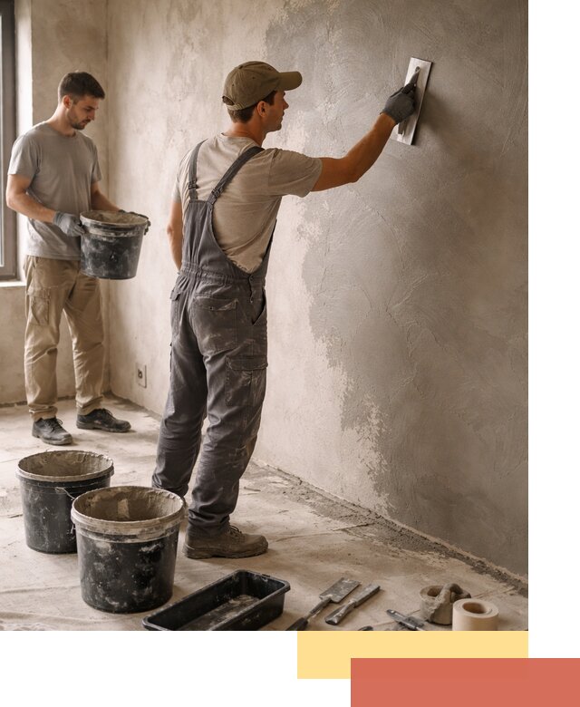 Нанесение микроцемента на стены в Видном качественно и быстро