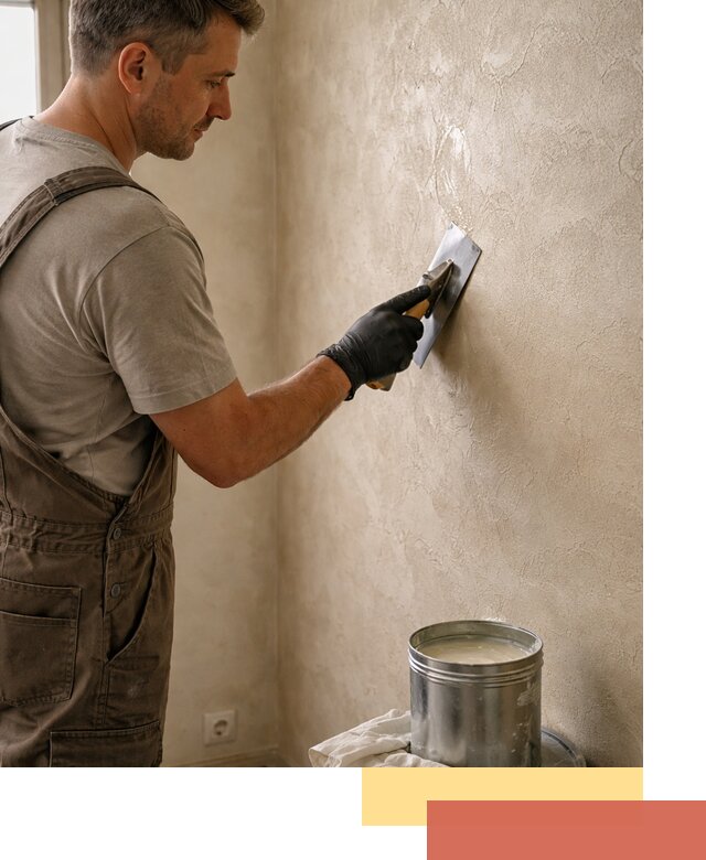 Нанесение воска на штукатурку в Видном для защиты и блеска