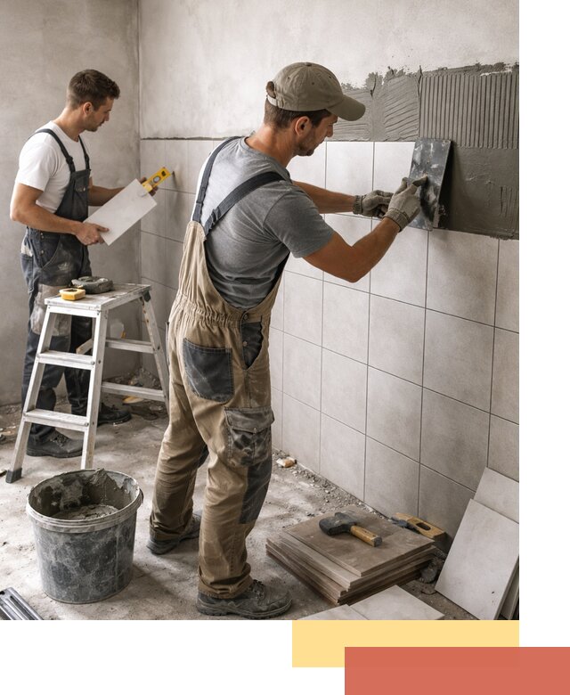 Укладка плитки на стены в Видном профессионально и надежно