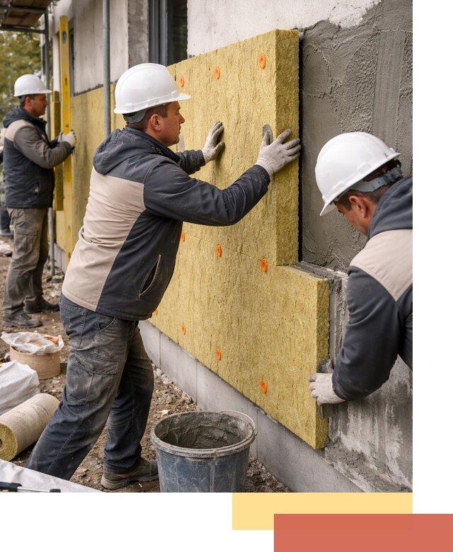 Утепление стен минватой в Видном — тепло и звукоизоляция