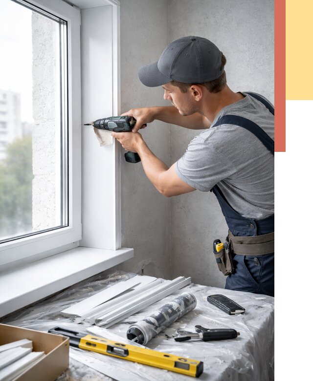 Установка пластиковых откосов в Видном от 2329 руб. | ОТДЕЛОЧНИК-Вдн монтаж, быстро и недорого