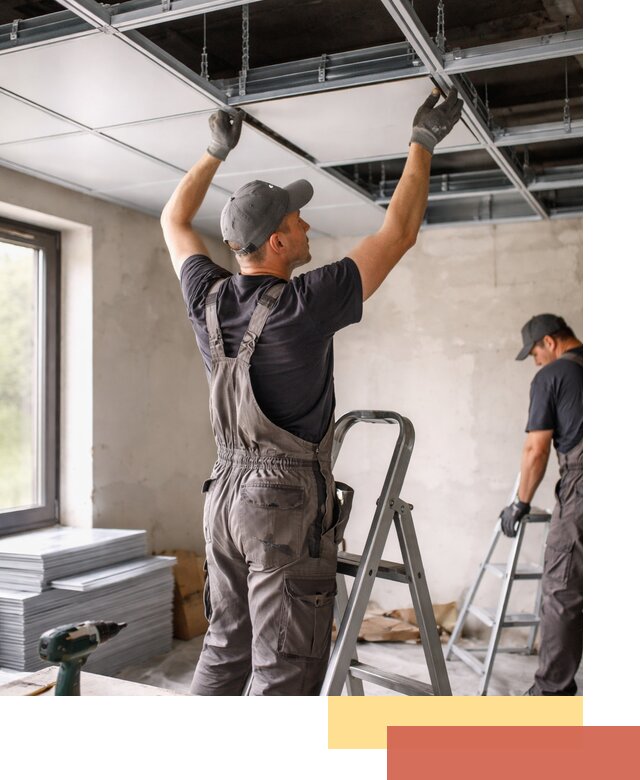 Монтаж кассетного потолка в Видном качественно и быстро