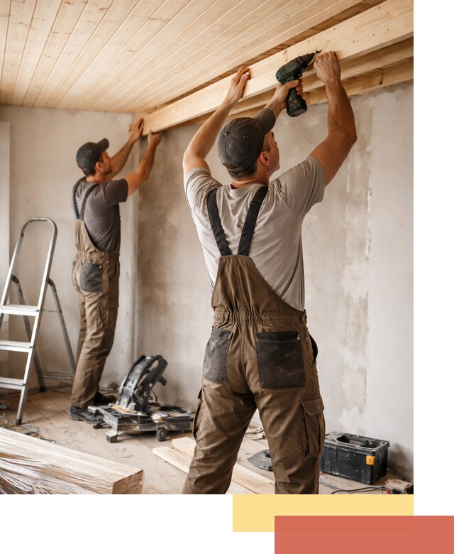 Монтаж потолка из вагонки в Видном профессионально и аккуратно