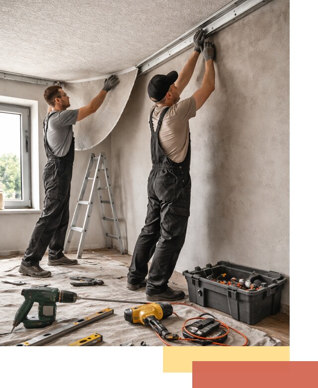 Монтаж фактурного натяжного потолка в Видном качественно и быстро