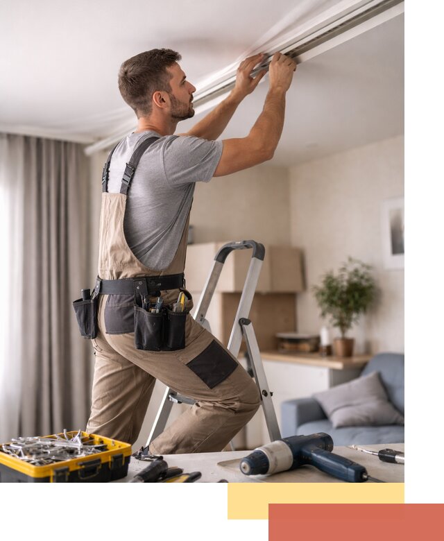 Ремонт натяжных потолков в Видном — качественно и оперативно