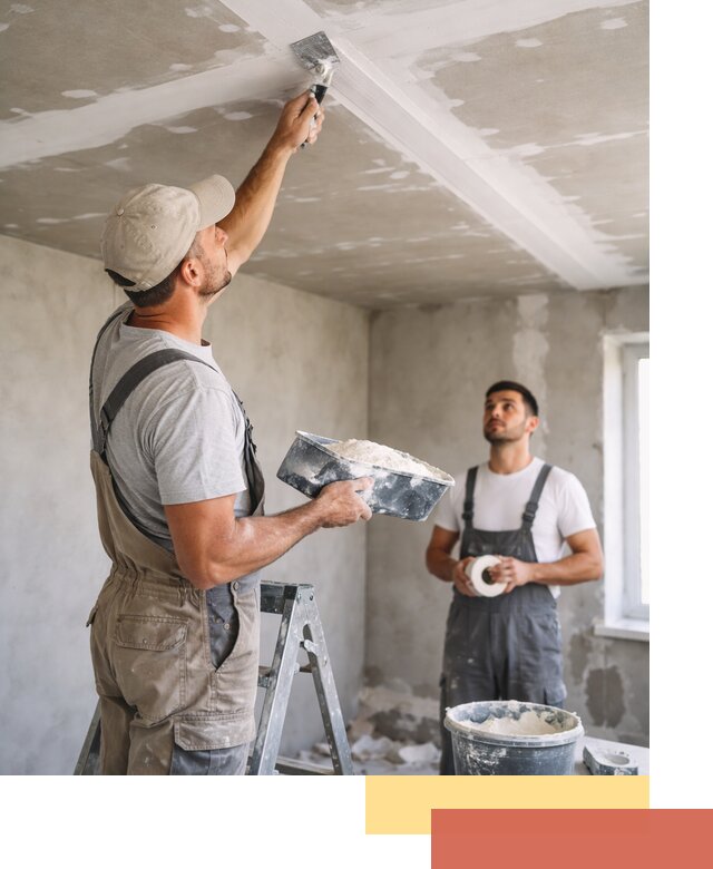 Обработка швов потолка ГКЛ в Видном: качественная заделка и шпатлевка