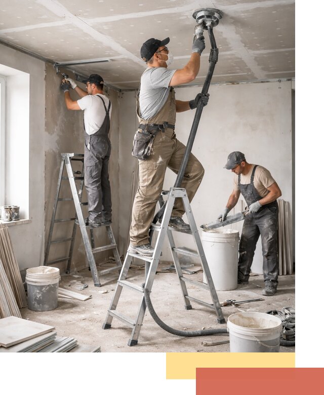 Ремонт потолка из гипсокартона в Видном: быстрый и качественный монтаж