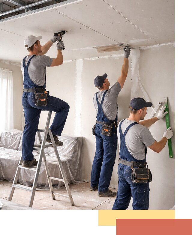 Профессиональная отделка потолка в Видном быстро и качественно